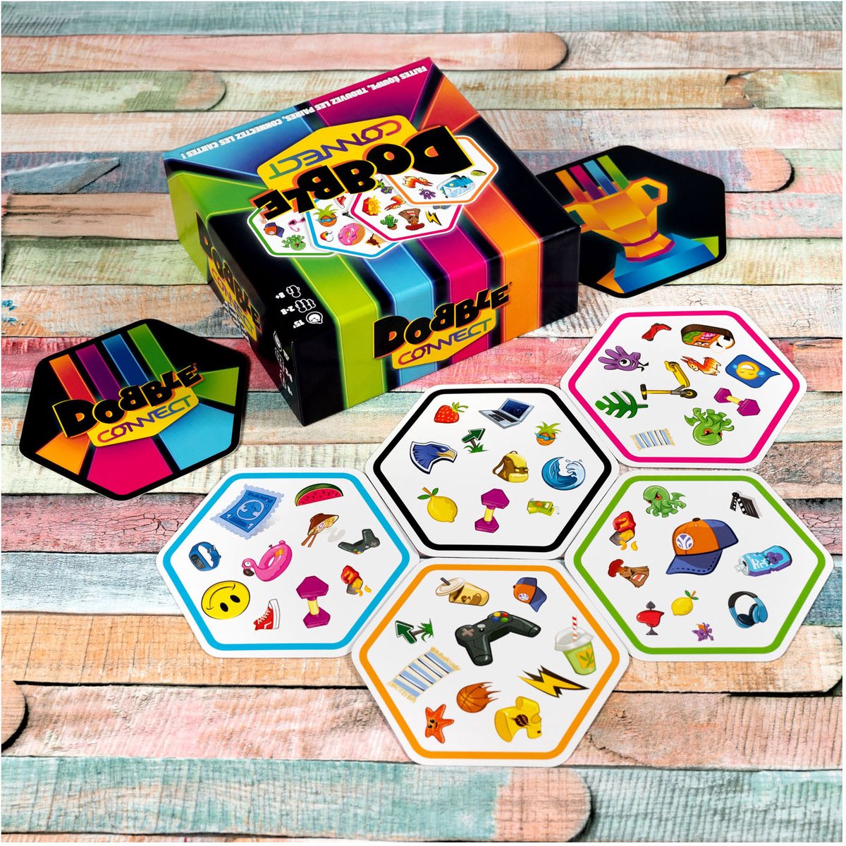 Dobble Connect - Kaartspel — afbeelding 8