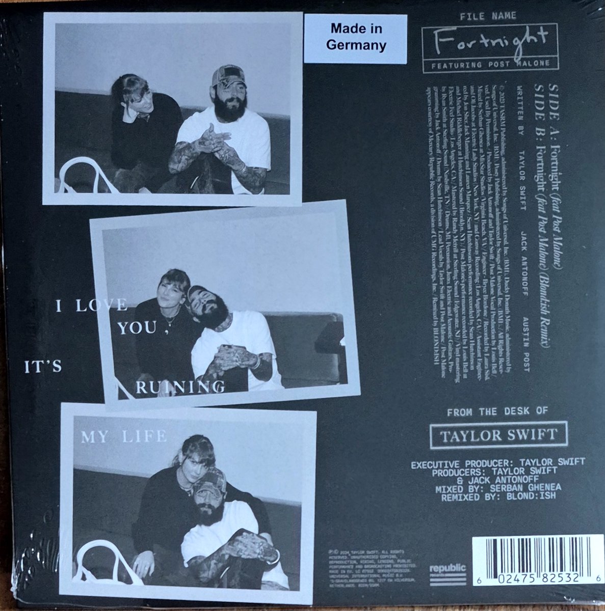 洋楽 Taylor Swift Post Malone Fortnight RSD Unboxing Taylor Swift Fortnight ft. Post Malone | RSD 7-Inch