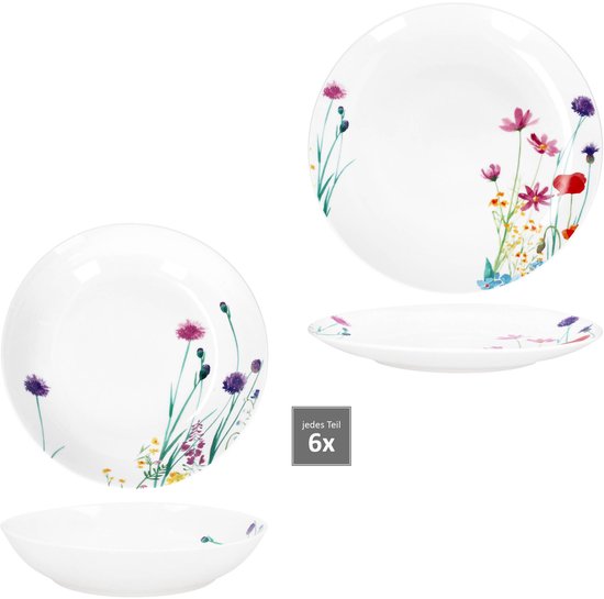 MamboCat 12-delig Marie porseleinen servies voor 6 personen — afbeelding 4