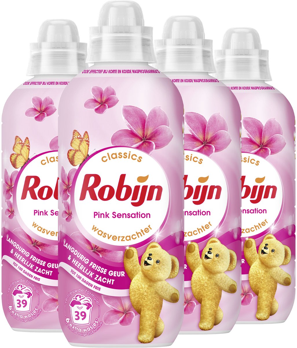 Robijn Pink Sensation Softener 4