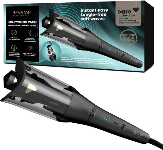 Revamp Progloss Fer à Boucler Automatique - Technologie Ion - 5 Positions - Ø 28 mm