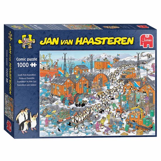 Jan van Haasteren - Zuidpool Expeditie - 1000 stukjes puzzel