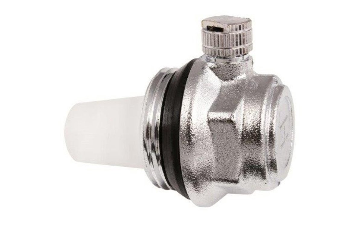 Radiatorconnect automatische ontluchter met 1" linkse draad..
