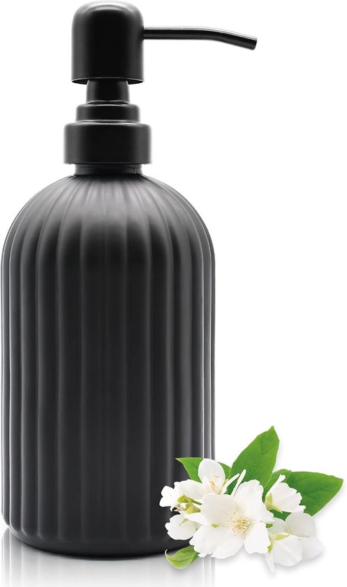 Zeeppomp - Glas - Grijs Transparant - 550 ml - Wenko | | webshop
