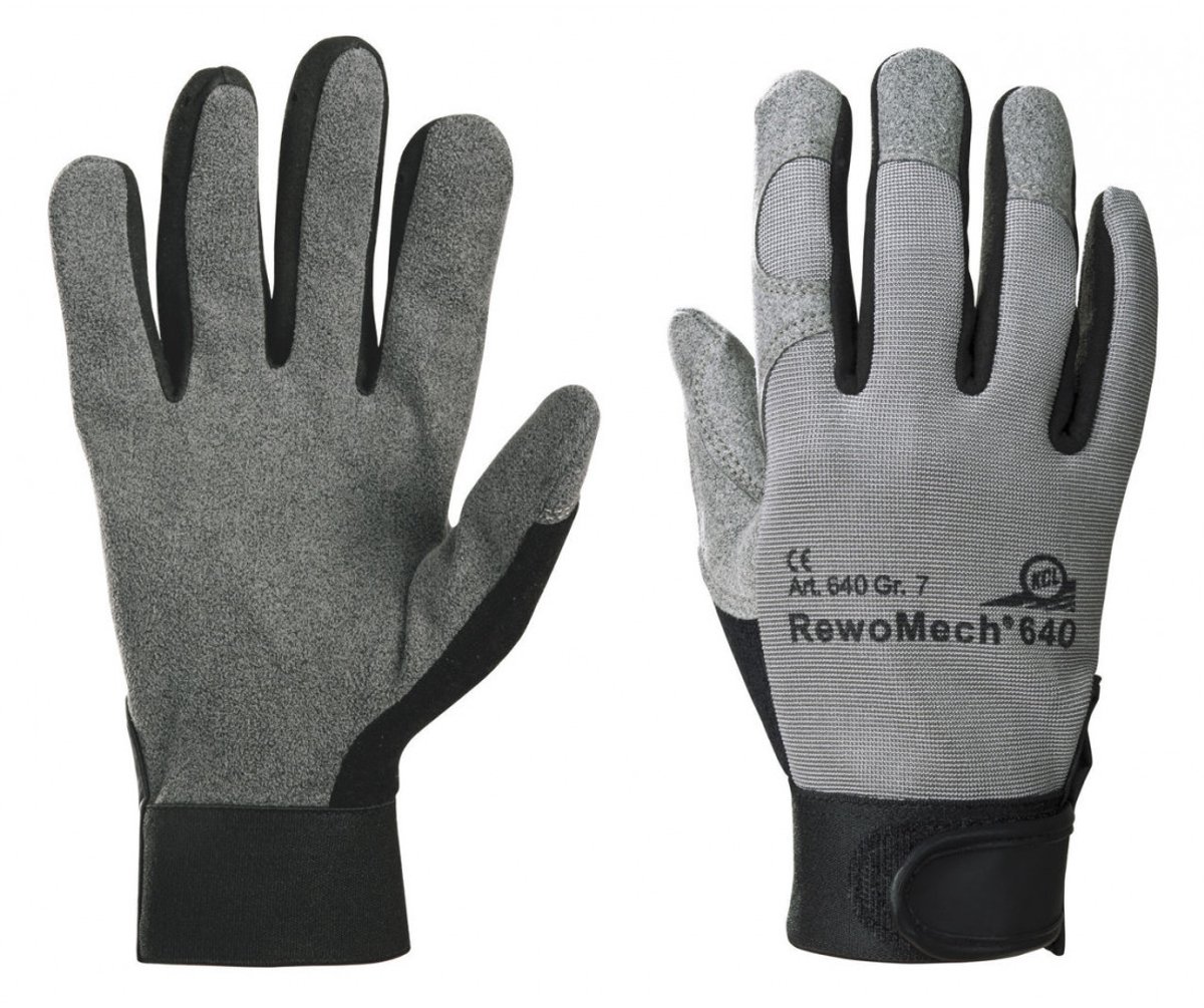 Kunstleren handschoen KCL RewoMech 640 maat 9 (L)
