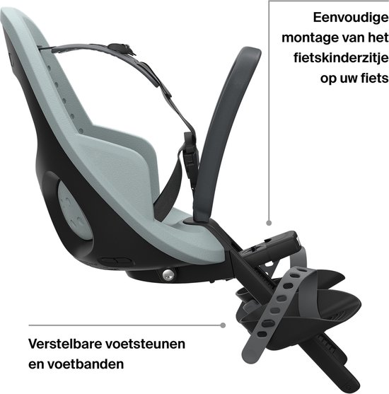 Thule Yepp 2 mini Fietszitje Alaska One-Size van Thule — afbeelding 2