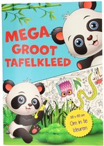 Megagroot Tafelkleed om in te Kleuren, 98x68cm