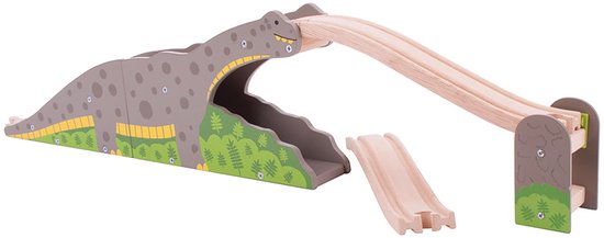 Houten Dino Brug