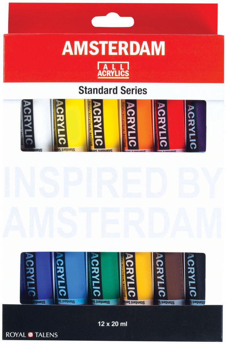 Amsterdam Standard Series acrylverf algemene selectie set | 12 × 20 ml — afbeelding 12