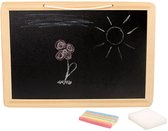 Tableau noir en bois 33 x 23 cm