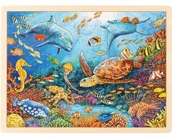 Goki Houten Legpuzzel Great Barrier Reef, 96st.