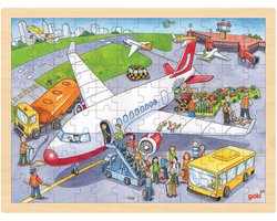 Goki Puzzel Vliegveld, 96st.