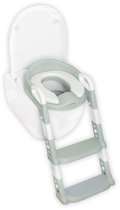 LUVION® WC verkleiner met trapje - Toiletverkleiner met opstapje voor je kind - Toilettrainer - Groen
