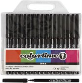 Colortime Stiften Lijndikte 2 Mm Zwart 18 Stuks