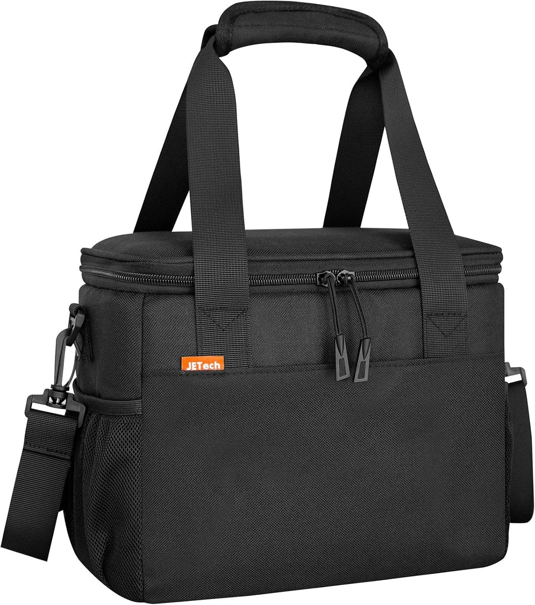 Geïsoleerde Lunchtas - Koeltas - Geschikt voor picknicks - 10L - Zwart