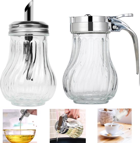 Kristalcrème en suiker set glazen creamer server suikerpot met deksel koffieserver set Moederdag geschenken voor vrouwen mama tafel decoratie voor thuis bruiloft feest