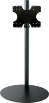 Cavus Ellips L 120 Design Tv Vloerstandaard - Trendy zwart staal - Tv meubel geschikt voor 32-75 inch tot 50 kg - VESA 200x300 400x300