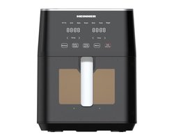 Heinner Heteluchtfriteuse – 1500–1800W – 7L Capaciteit – Digitaal Display – Touchbediening – Temperatuur 40–200°C – 10 Functies – Dehydrateren – Keep Warm – Zwart