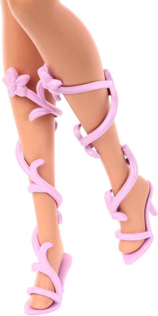 Barbie Fantasie - Sprookjespop - Met van kleur veranderende vleugels en outfit — afbeelding 7