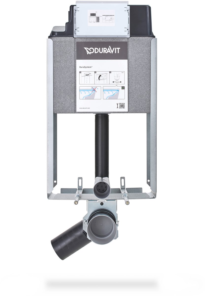 Duravit DuraSystem - Inbouwreservoir voor hangend toilet, 92 cm, voor massiefbouw WD1015000000
