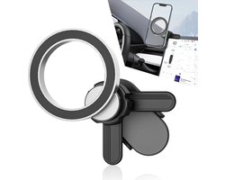 Magnetische Telefoonhouder Geschikt voor: Tesla Model 3/Y/X/S - Auto Accessoires - Magneet houder Geschikt voor: iPhone en Android Met MagSafe