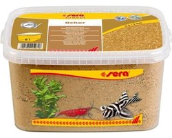 Sera Gravel Ocher - Inhoud: 6 liter - Aquarium grind bodem