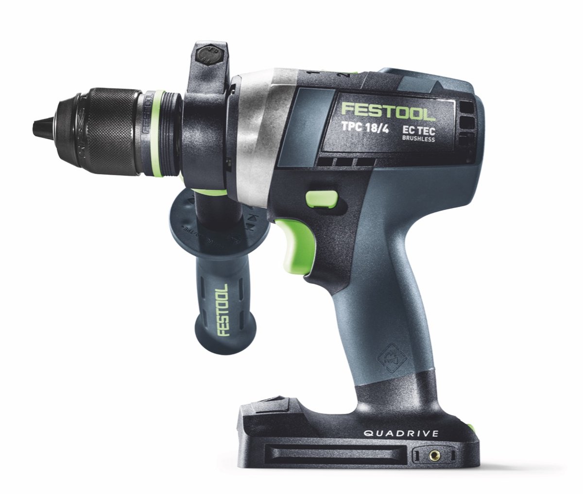 Festool TPC 18/4 I-Basic-Set QUADRIVE Accu klop-/schroefboormachine 18V Basic Body in Systainer - 577625 – foto 7