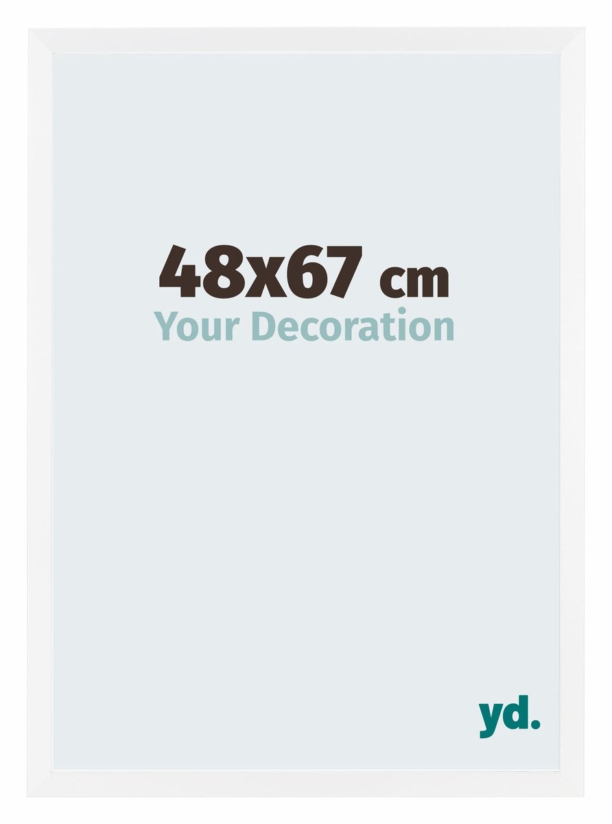 yd. Your Decoration - Fotolijst 48x67 cm - MDF - Wit Mat - Catania