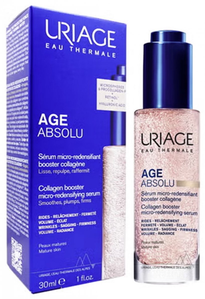Goedkoopste Uriage Age absolu collageenbooster serum 30 Milliliter