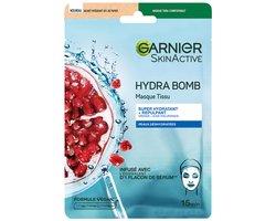 Garnier SkinActive Hydra Bomb Sheet Mask met Granaatappel - Gezichtsmasker – Tissue Masker -…