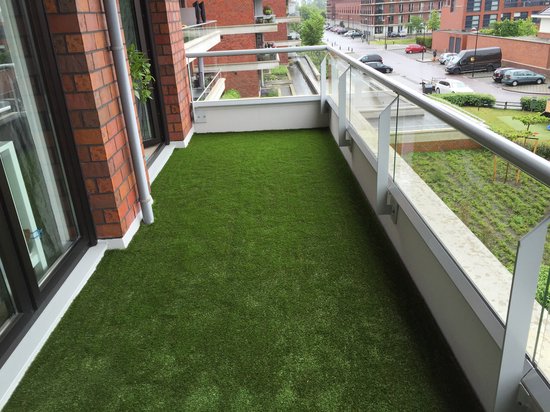 Kunstgras - 200x500cm - Kunstgras 30mm - Tapis de gazon - Kunstgras extérieur - Kunstgras jardin - Kunstgras balcon - Décoration de jardin