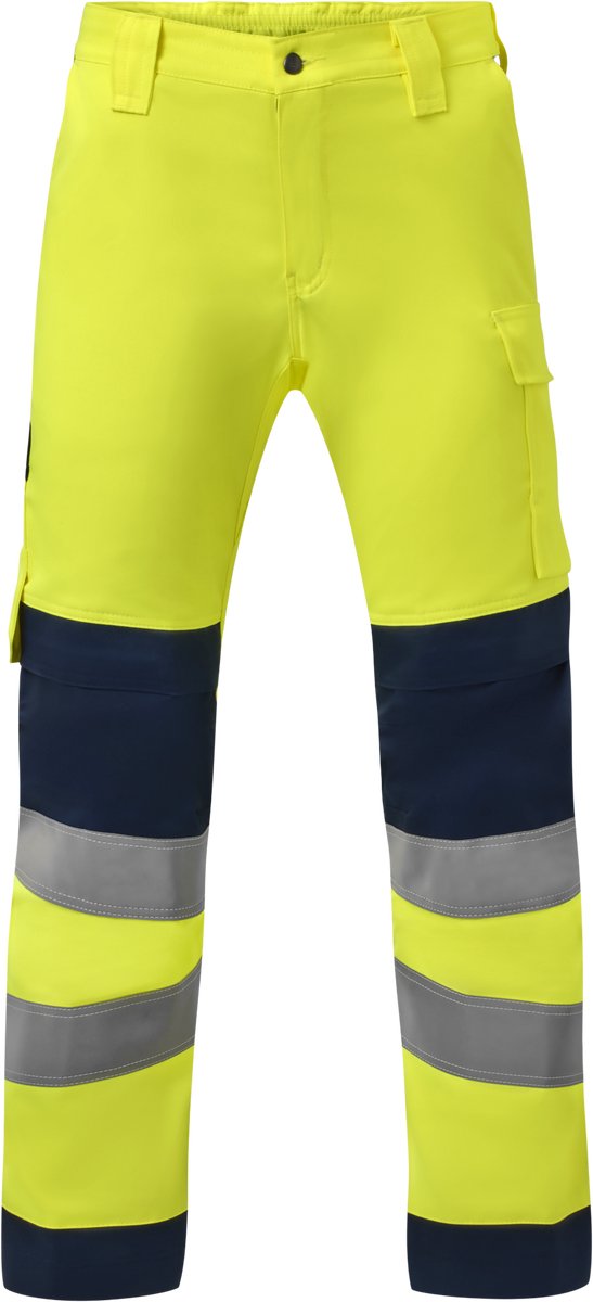 HAVEP Werkbroek High Vis 80574 - Fluo Geel/Marine - 64