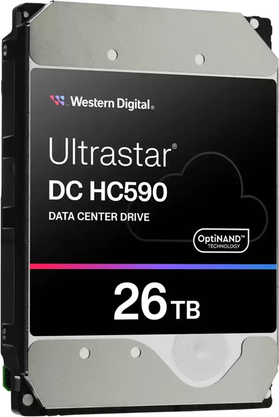 Western Digital DC HC590 interne harde schijf 24 TB 7200 RPM 3.5" SATA — afbeelding 2