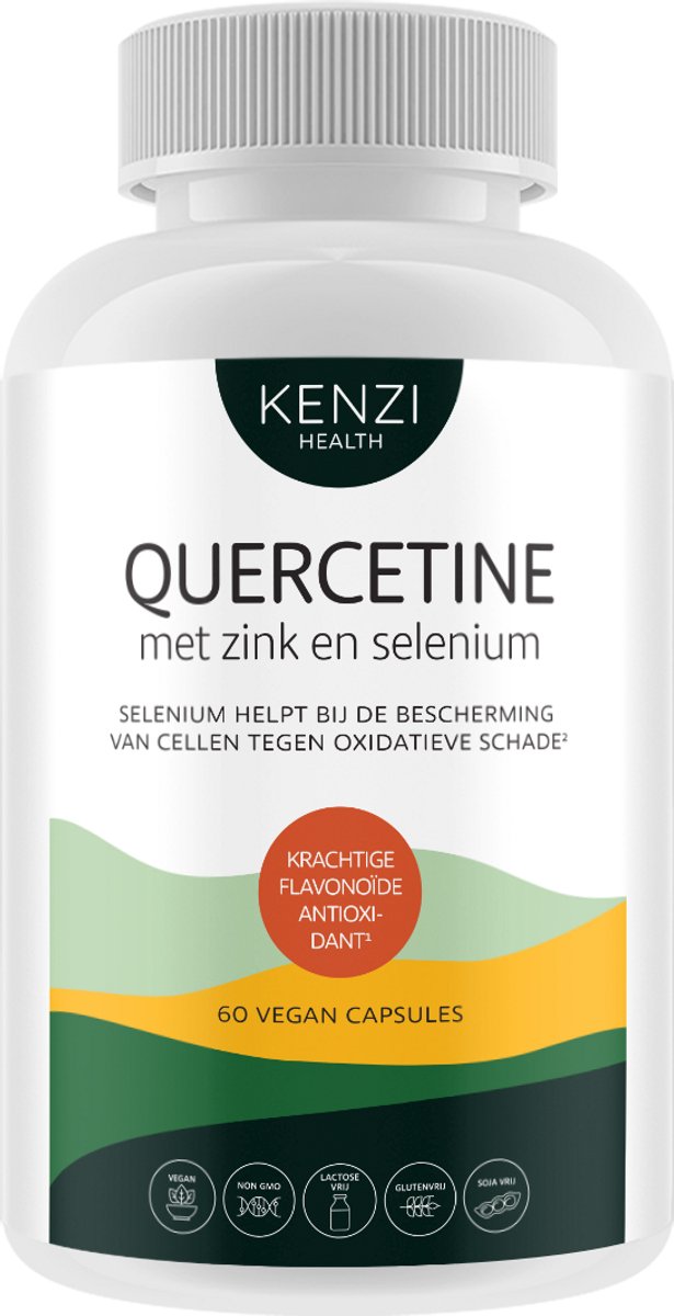 Quercetine met Zink en Selenium (Kenzi) 60Vcaps