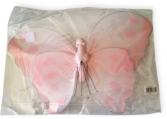 Décoration Papillon Rose 34 cm