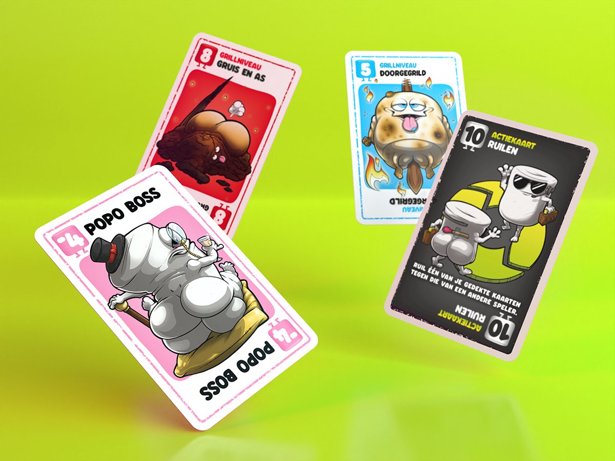 999 Games - Arschmallows - Humoristisch & snel kaartspel - Een Retegoed spel - Top partyspel voor spelletjesavonden — afbeelding 3