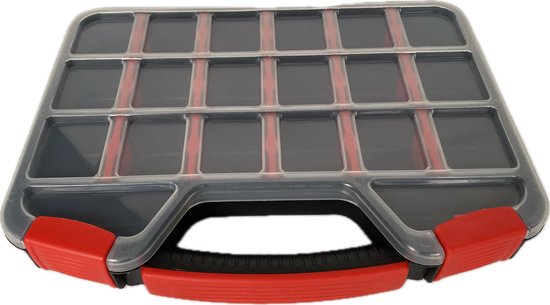 Boîte de loisirs - Boîte de tri - Boîte de loisirs - Mallette de loisirs - Boîte à couture - Opbergbox - Boîte de tri à compartiments - 20 compartiments