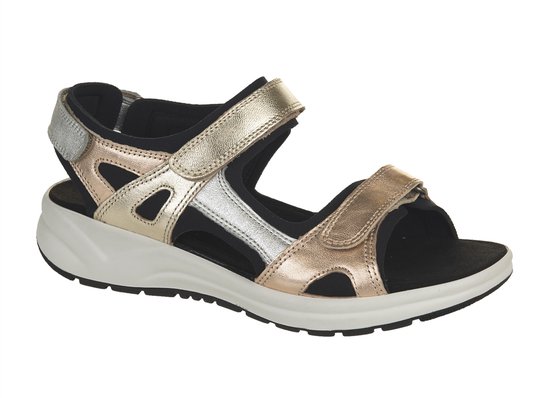 Fidelio Hallux -Dames - metallic - sandalen - maat 41