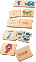 Plan Toys houten nummers 1-10