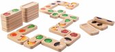 Plan Toys houten kinderspel Fruit Domino