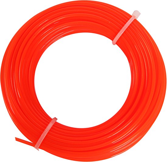 Maaidraad 20 meter per 2 - navulling voor grastrimmer - Ø1.4mm - trimmerdraad - kantenmaaier - grastrimmer draad - maaikop - draadspoel - combitool - bosmaaier van Merkloos	 — afbeelding 2