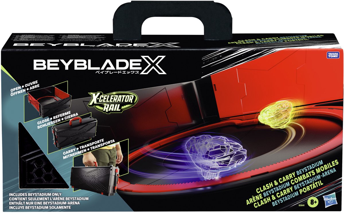Beyblade X Beystadium Clash-and-Carry Beystadium — afbeelding 2