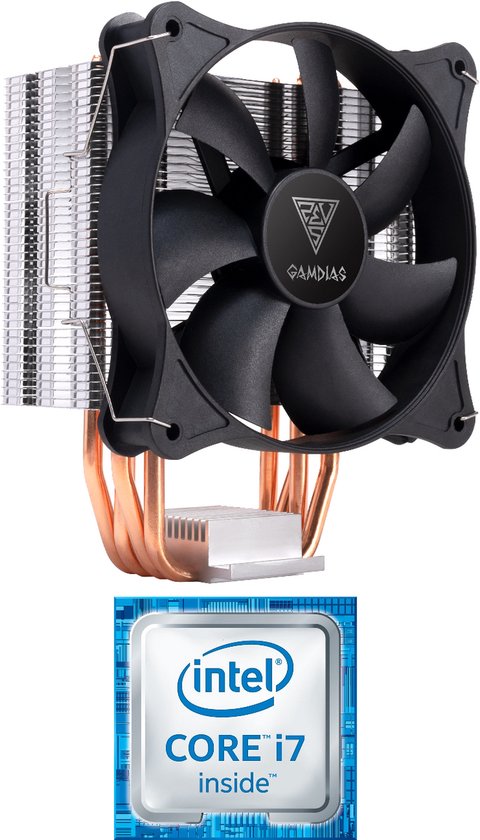 Intel Core i7 12700KF CPU met Tower Cooler / Koeler - GAMDIAS