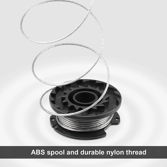 4-pack grasmaaieraccessoires - Vervangende draadtrimmerspoel - Voor BOSCH grasmaaiers - F016800569/F016800385 Vervangende spoeltrimmerkop van YurGRG — afbeelding 2