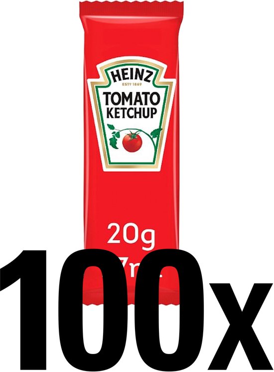 Heinz Tomatenketchup - 100 x 17ml