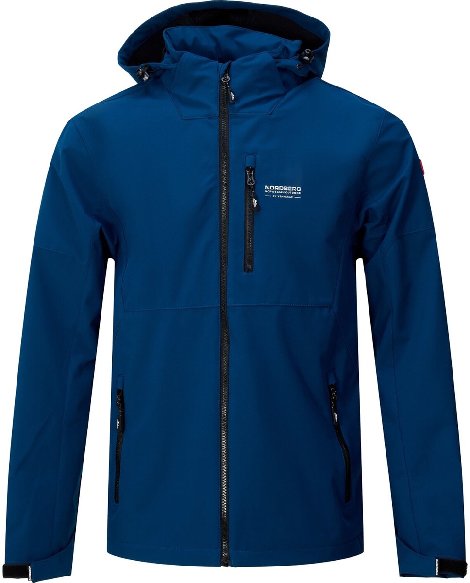 Nordberg Dustin Softshell Outdoor Zomerjas Heren Petrol Blauw