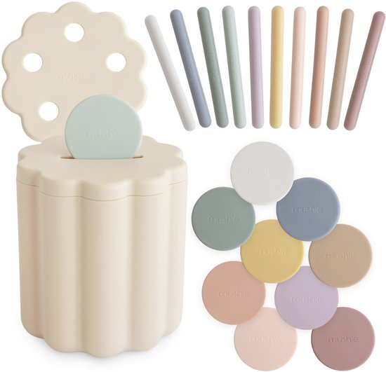 Mushie Sorteerbox Coin & Tube Sorting Box Set