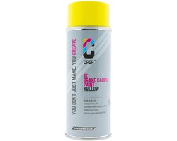 CROP Remklauw Verf GEEL spuitbus 400ml - Remklauwverf spray - Remklauwlak