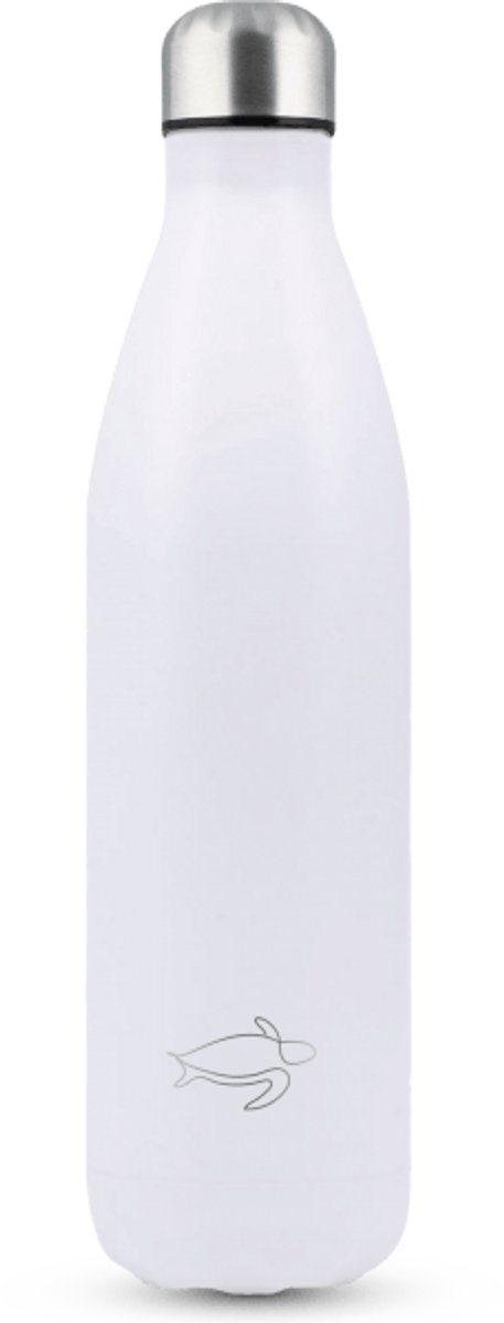 Saywhat Bottle– White Wave - 750 ml - Thermosfles