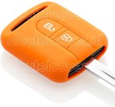 Nissan SleutelCover - Oranje / Silicone sleutelhoesje / beschermhoesje autosleutel